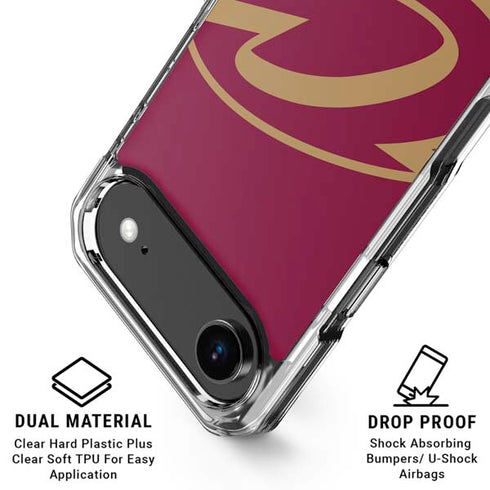 NBA Cleveland Cavaliers Large Logo iPhone 17 Air MagSafe Case