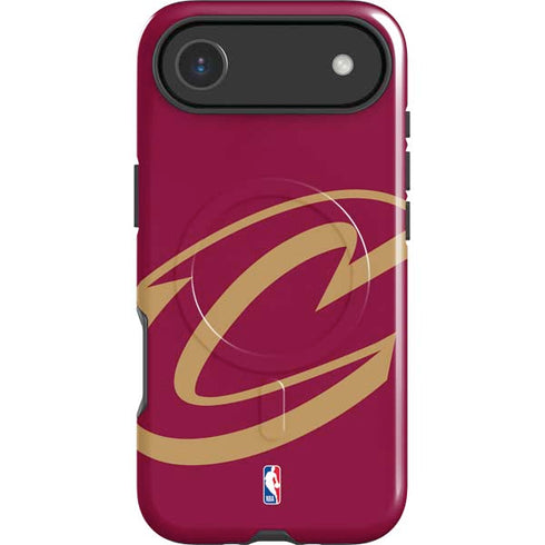 NBA Cleveland Cavaliers Large Logo iPhone 17 Air Magsafe Impact Case