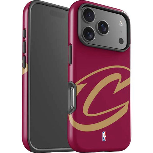 NBA Cleveland Cavaliers Large Logo iPhone 17 Pro Impact Case