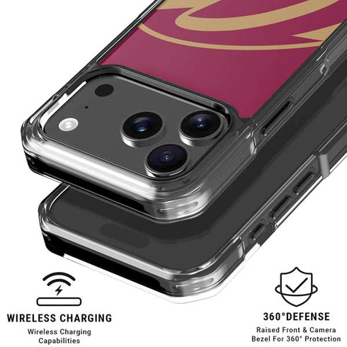 NBA Cleveland Cavaliers Large Logo iPhone 17 Pro MagSafe Case
