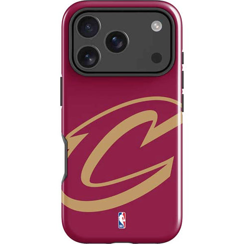NBA Cleveland Cavaliers Large Logo iPhone 17 Pro Max Impact Case