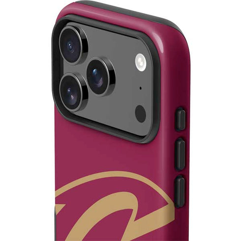 NBA Cleveland Cavaliers Large Logo iPhone 17 Pro Max Impact Case