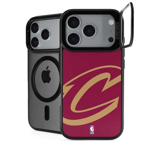 NBA Cleveland Cavaliers Large Logo iPhone 17 Pro Max Kickstand Case