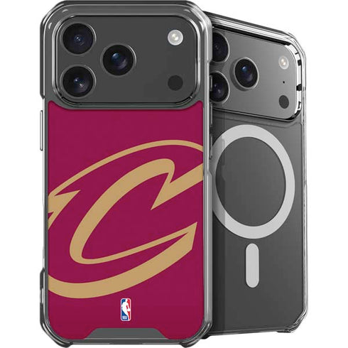NBA Cleveland Cavaliers Large Logo iPhone 17 Pro Max MagSafe Case