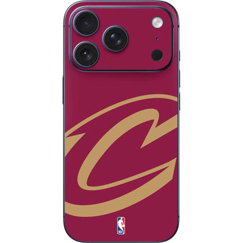 NBA Cleveland Cavaliers Large Logo iPhone 17 Pro Skin