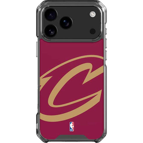 NBA Cleveland Cavaliers Large Logo iPhone 18 Pro Max Clear Case