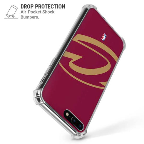 NBA Cleveland Cavaliers Large Logo iPhone 7/8 Plus Clear Case