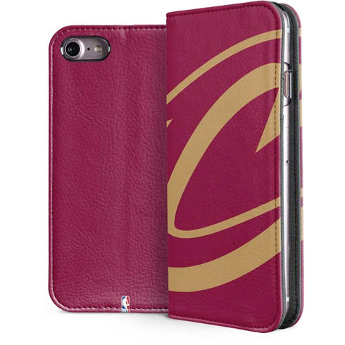 NBA Cleveland Cavaliers Large Logo iPhone 7 Folio Case