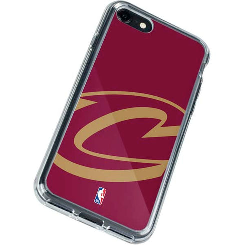 NBA Cleveland Cavaliers Large Logo iPhone SE (2nd & 3rd Gen) Clear Case