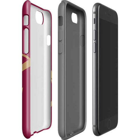 NBA Cleveland Cavaliers Large Logo iPhone SE (2nd & 3rd Gen) Pro Case