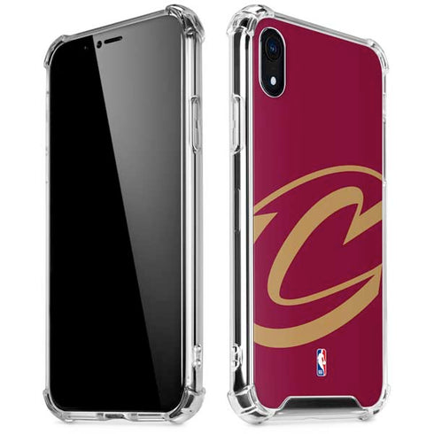 NBA Cleveland Cavaliers Large Logo iPhone XR Clear Case