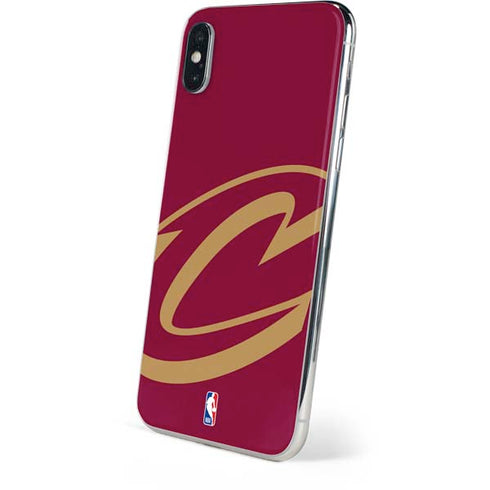 NBA Cleveland Cavaliers Large Logo iPhone XS Skin