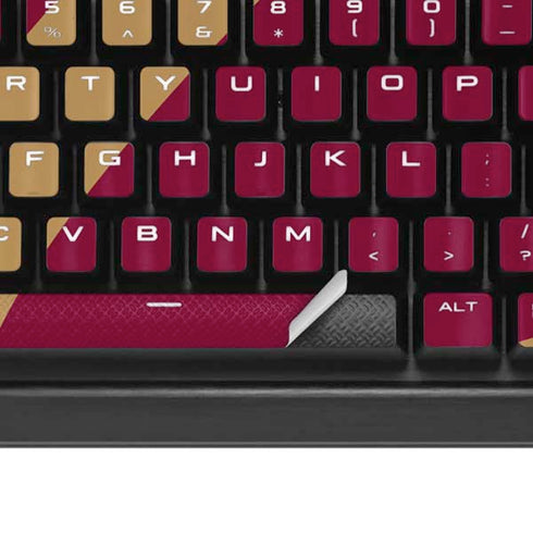 NBA Cleveland Cavaliers Large Logo K95 RGB PLATINUM Mechanical Gaming Keyboard Skin