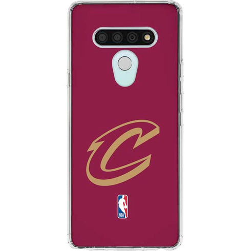 NBA Cleveland Cavaliers Large Logo LG Stylo 6 Clear Case