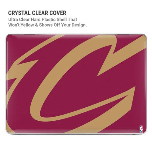 NBA Cleveland Cavaliers Large Logo MacBook Air 13in M1 (2021) Case plus Skin