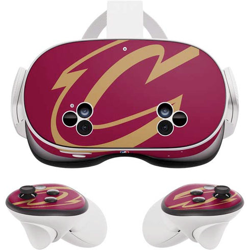 NBA Cleveland Cavaliers Large Logo Meta Quest 3S Skin
