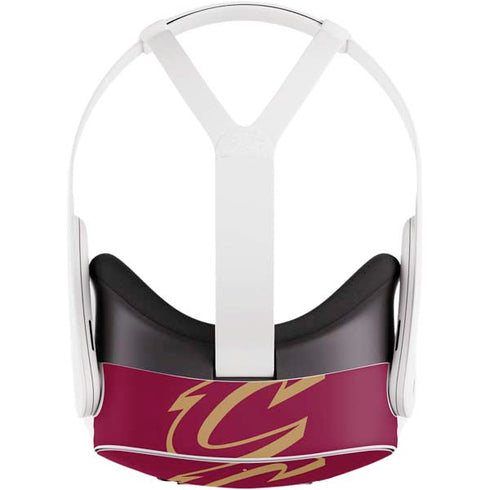NBA Cleveland Cavaliers Large Logo Meta Quest 3S Skin