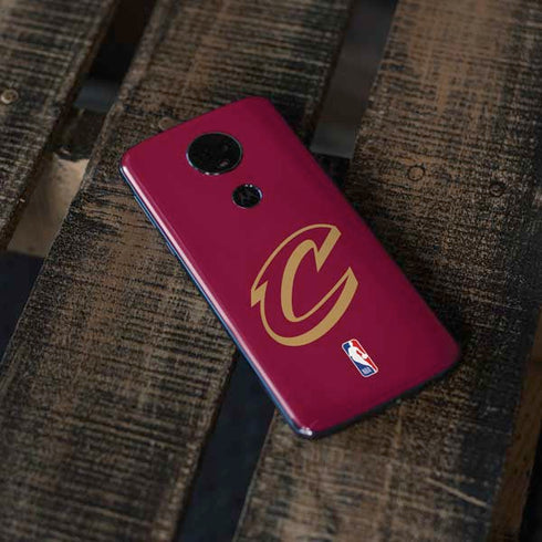 NBA Cleveland Cavaliers Large Logo Moto E5 Plus Skin