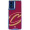 NBA Cleveland Cavaliers Large Logo Moto G Play 4G (2024) Clear Case