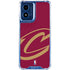 NBA Cleveland Cavaliers Large Logo Moto G Play 4G (2024) Clear Case