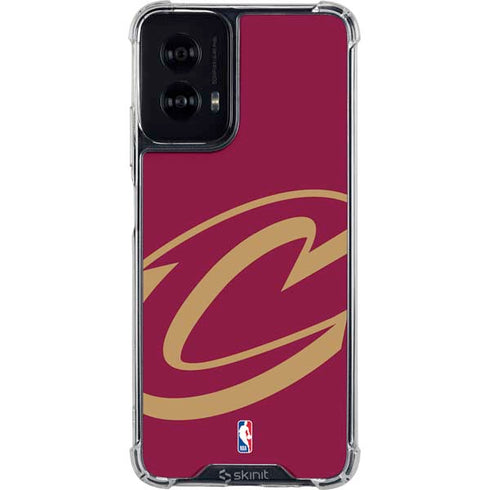 NBA Cleveland Cavaliers Large Logo Moto G Power 5G (2024) Clear Case