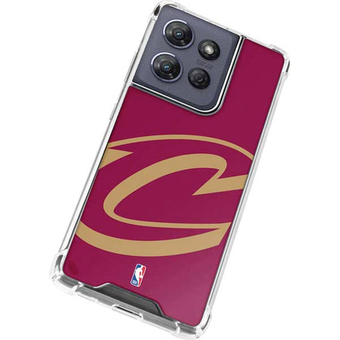 NBA Cleveland Cavaliers Large Logo Moto G Power 5G (2025) Clear Case