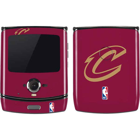 NBA Cleveland Cavaliers Large Logo Motorola RAZR Skin