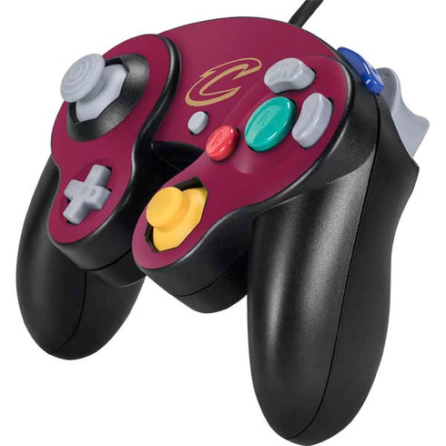 NBA Cleveland Cavaliers Large Logo Nintendo GameCube Controller Skin