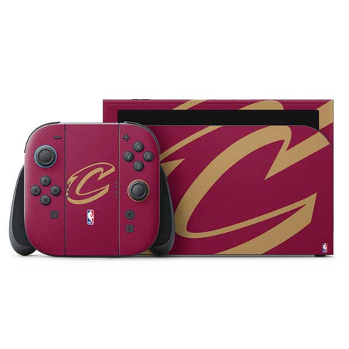 NBA Cleveland Cavaliers Large Logo Nintendo Skins