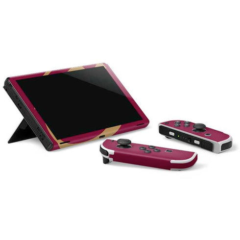 NBA Cleveland Cavaliers Large Logo Nintendo Switch OLED (2021) Skin