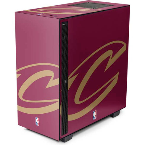 NBA Cleveland Cavaliers Large Logo NZXT H510 Compact ATX Mid-Tower Case Skin