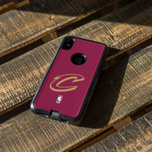 NBA Cleveland Cavaliers Large Logo Otterbox Commuter iPhone Skin