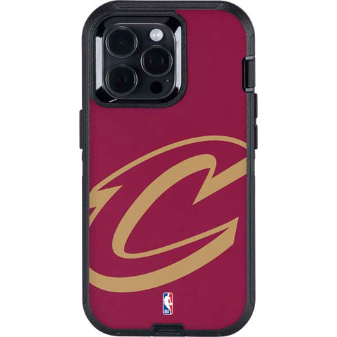 NBA Cleveland Cavaliers Large Logo Otterbox Defender iPhone Skin