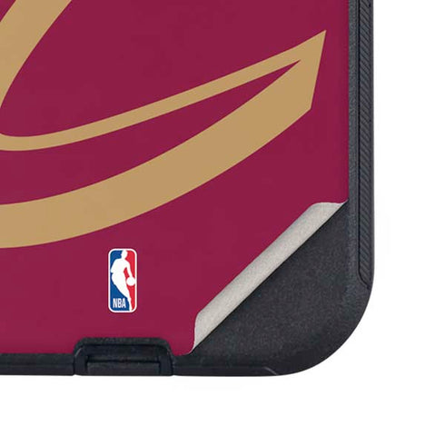 NBA Cleveland Cavaliers Large Logo Otterbox Defender iPhone Skin
