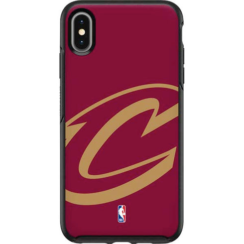 NBA Cleveland Cavaliers Large Logo Otterbox Symmetry iPhone Skin