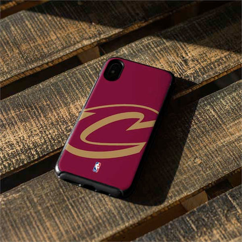 NBA Cleveland Cavaliers Large Logo Otterbox Symmetry iPhone Skin