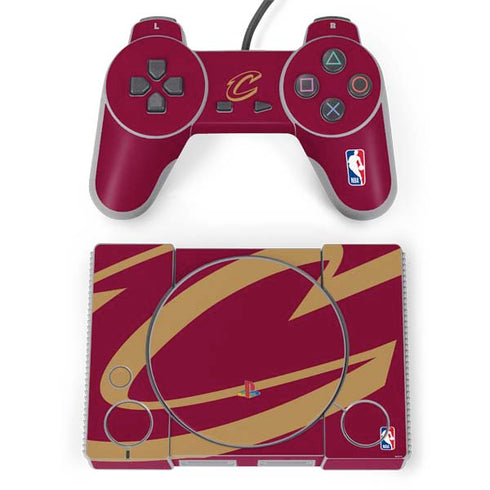 NBA Cleveland Cavaliers Large Logo PlayStation Classic Bundle Skin