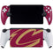 NBA Cleveland Cavaliers Large Logo PlayStation Portal Remote Player Skin