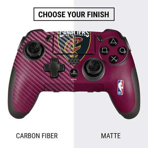 NBA Cleveland Cavaliers Large Logo PlayStation Scuf Vantage 2 Controller Skin