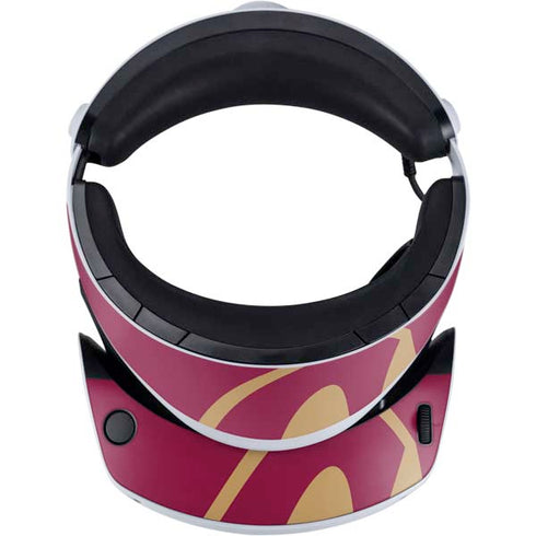 NBA Cleveland Cavaliers Large Logo PlayStation VR2 Skin