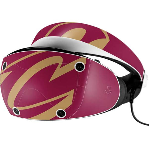 NBA Cleveland Cavaliers Large Logo PlayStation VR2 Skin