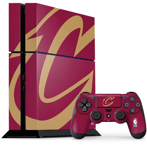 NBA Cleveland Cavaliers Large Logo PlayStation PS4 Skins