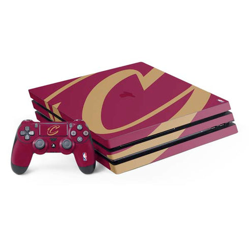 NBA Cleveland Cavaliers Large Logo PlayStation PS4 Skins