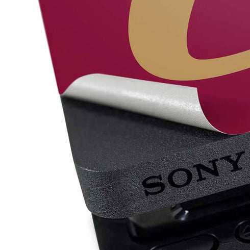 NBA Cleveland Cavaliers Large Logo PS4 Slim Bundle Skin