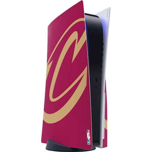 NBA Cleveland Cavaliers Large Logo PS5 Console Skin