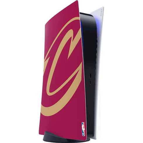 NBA Cleveland Cavaliers Large Logo PS5 Digital Edition Console Skin