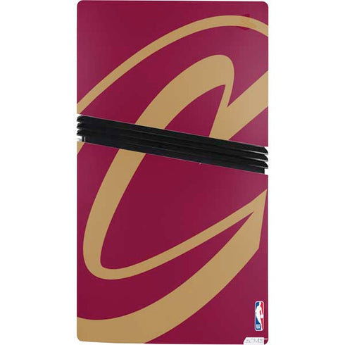 NBA Cleveland Cavaliers Large Logo PS5 Pro Bundle Skin