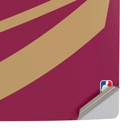 NBA Cleveland Cavaliers Large Logo PS5 Pro Disk Console Skin