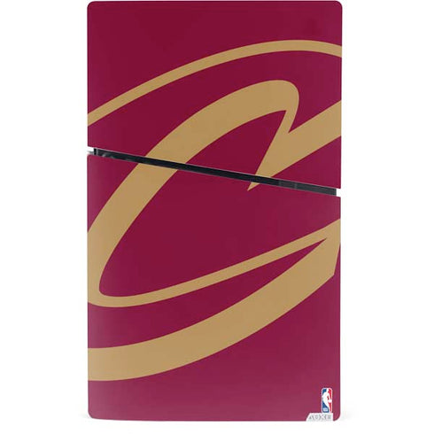 NBA Cleveland Cavaliers Large Logo PS5 Slim Digital Edition Console Skin