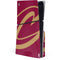 NBA Cleveland Cavaliers Large Logo PS5 Slim Disk Console Skin